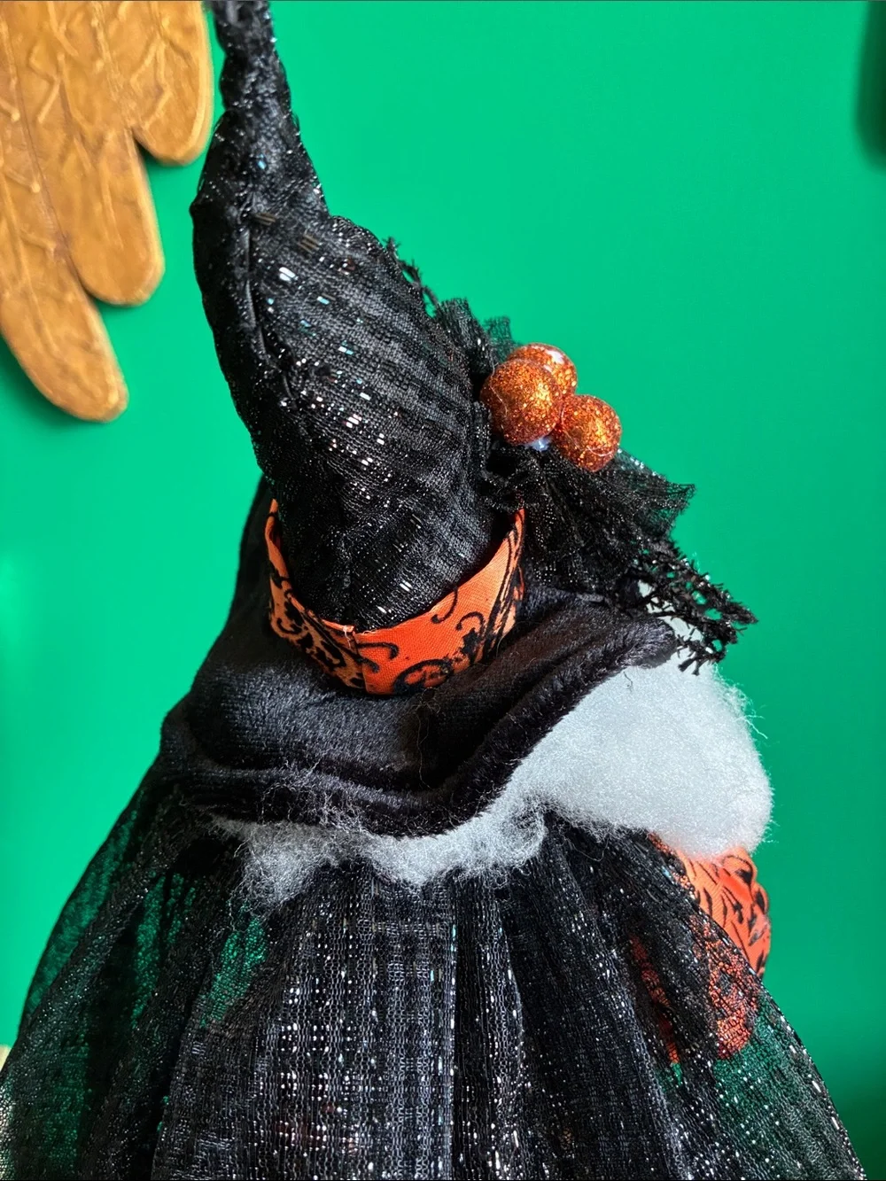 NWT Witch figurine doll Halloween tabletop home decor 17